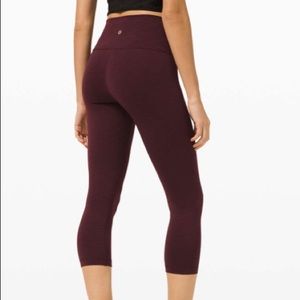 Lululemon Wunder Train Crop